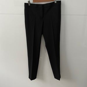 JUDITH & CHARLES - black wool dress pants - slim fit - black - size 6